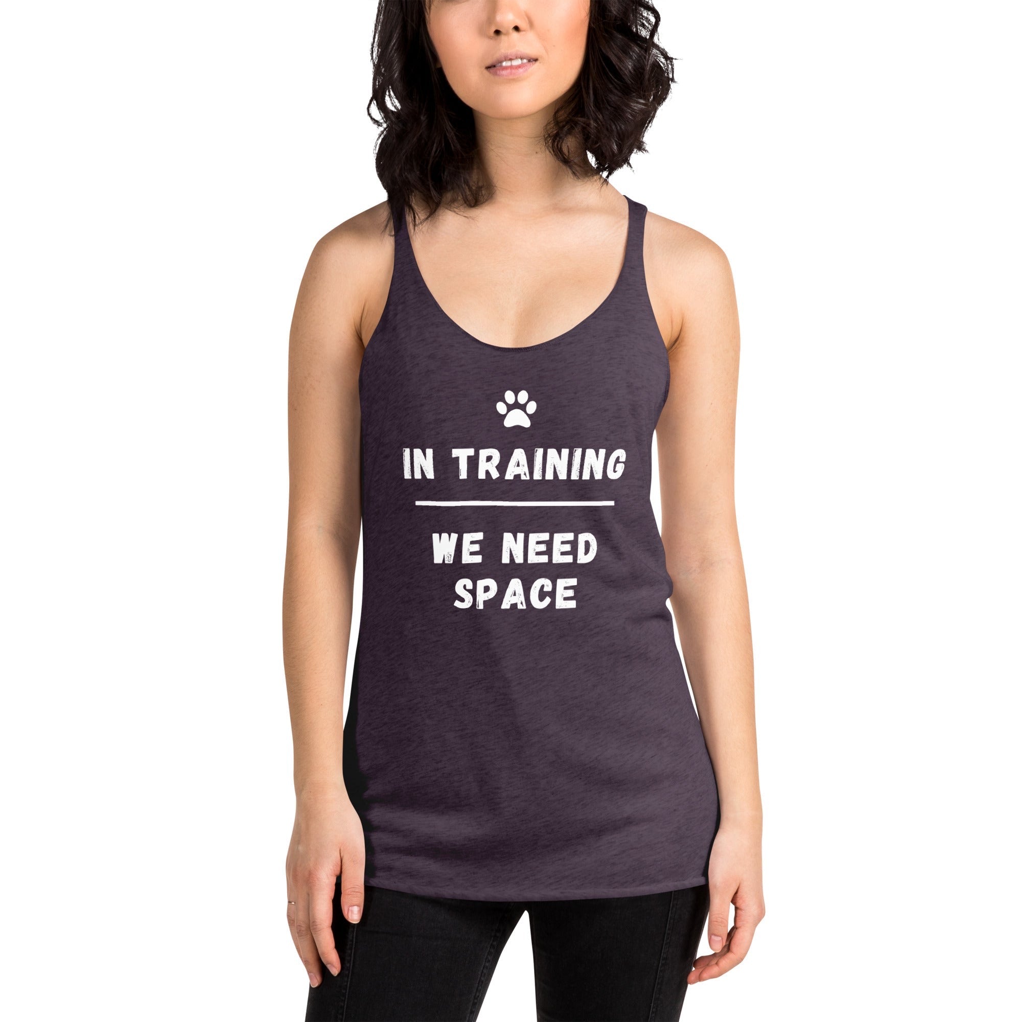 Dog In Training Tank