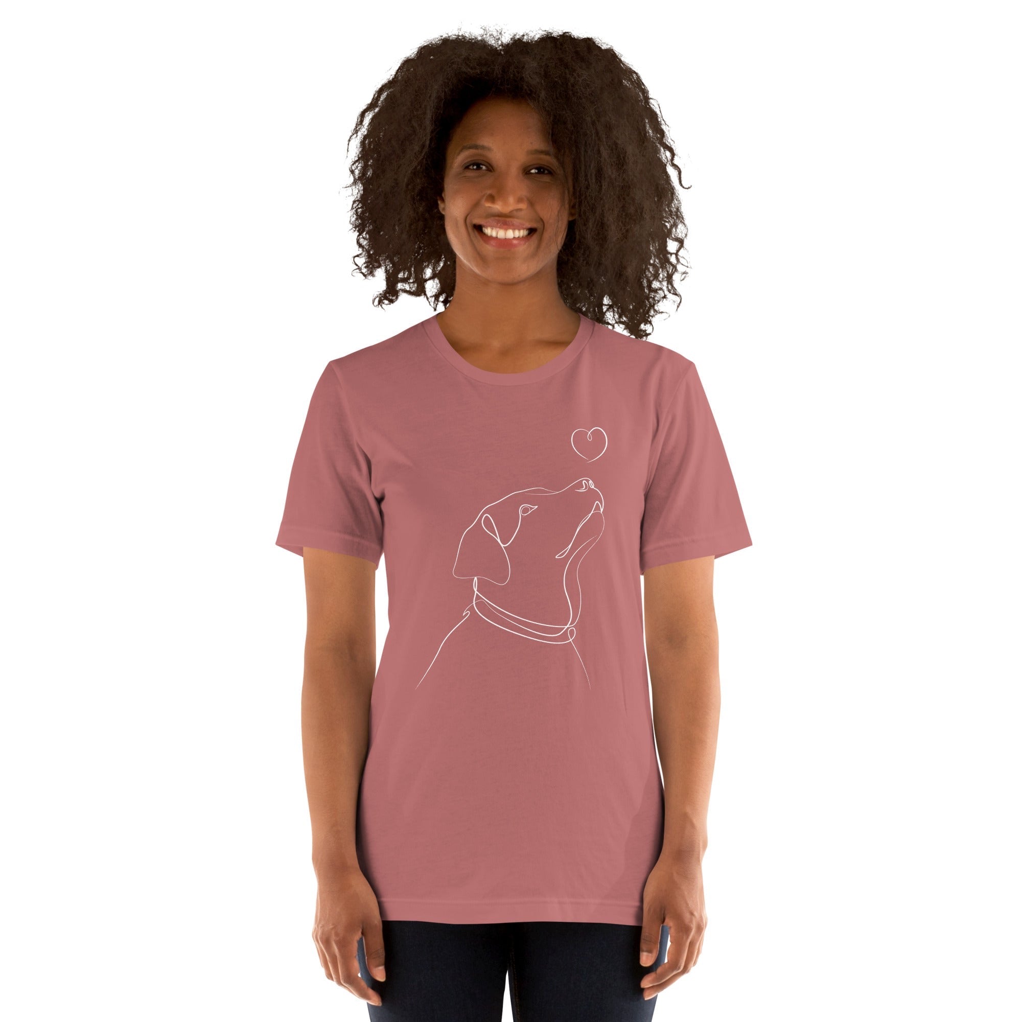 Dog Love Outline T-Shirt