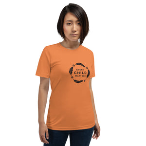 Every Child Matters Feather Circle Unisex T-Shirt