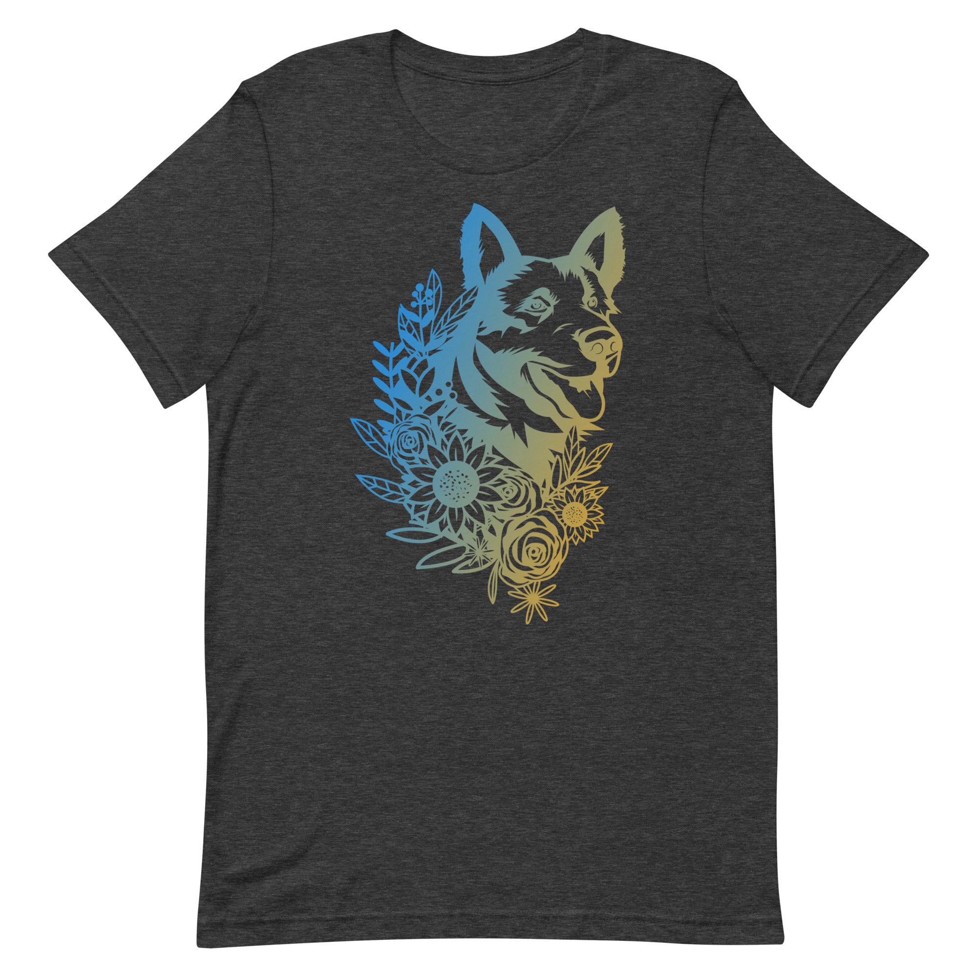 Dog In Flowers T-Shirt