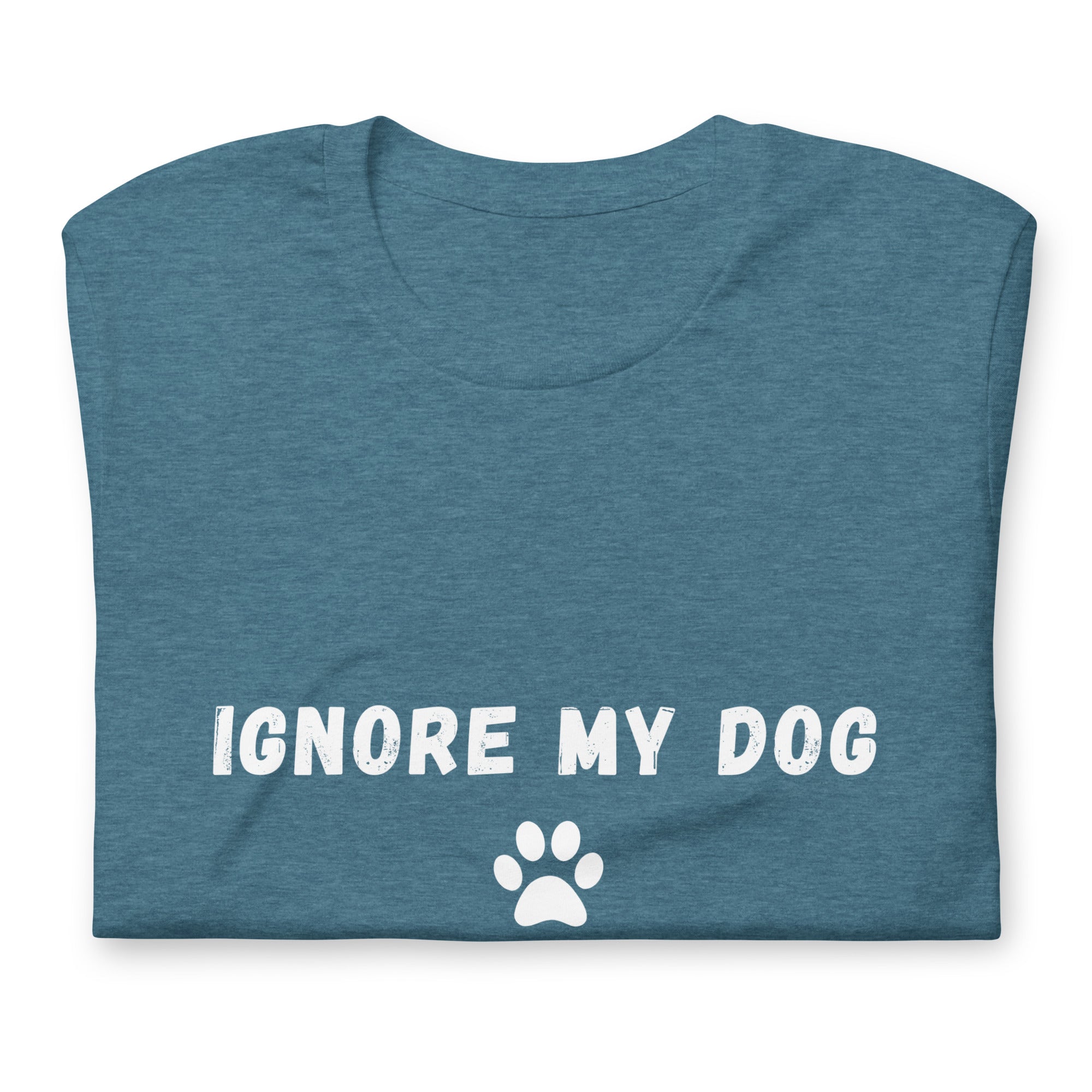Ignore My Dog Men's T-Shirt