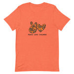 Every Child Matters Peace Love Children Unisex T-Shirt