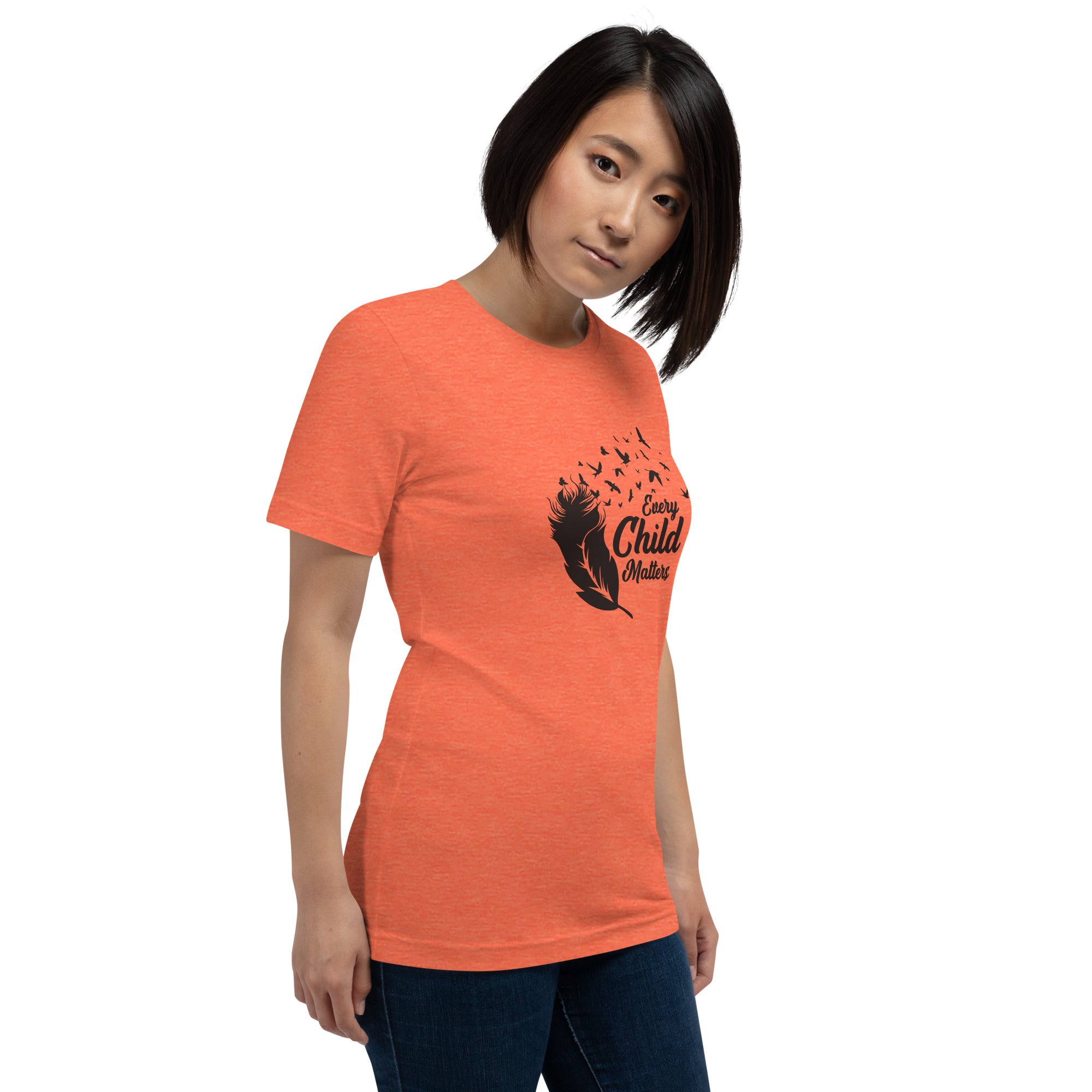 Every Child Matters Feather Unisex T-Shirt