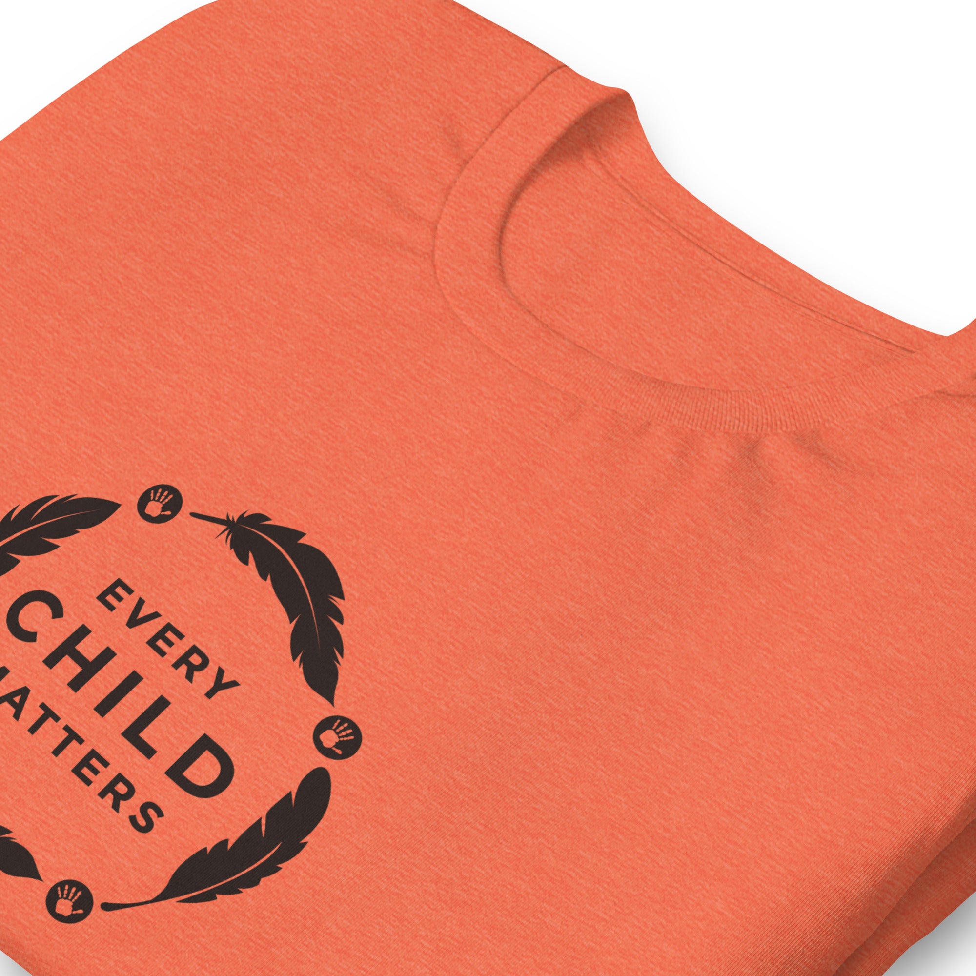 Every Child Matters Feather Circle Unisex T-Shirt