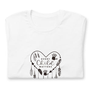 Every Child Matters Heart Dreamcatcher Unisex T-Shirt