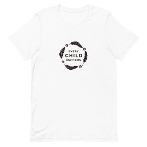 Every Child Matters Feather Circle Unisex T-Shirt