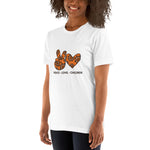 Every Child Matters Peace Love Children Unisex T-Shirt