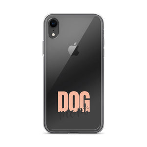 Dog Mom Clear iPhone Case